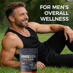 MORANDEE Forgebody daily dose illustration with two capsules per day