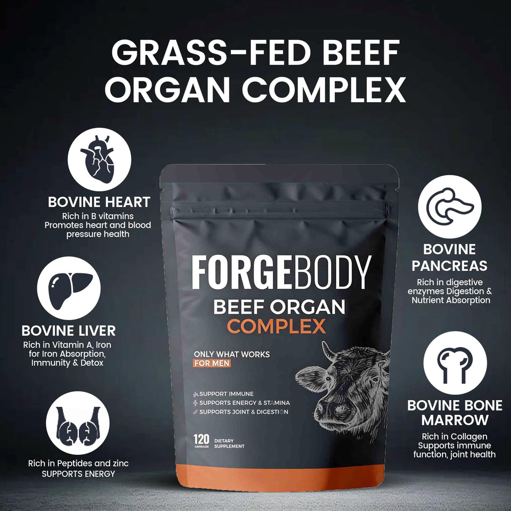 MORANDEE Forgebody label detail highlighting gluten-free and non-GMO formulation
