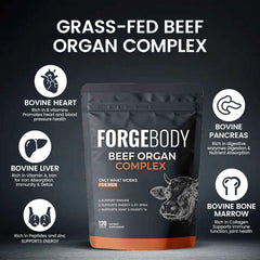 MORANDEE Forgebody label detail highlighting gluten-free and non-GMO formulation