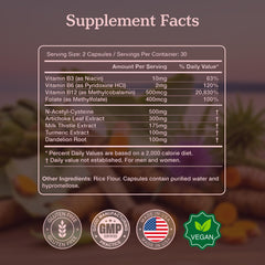 More. Liver Cleanse capsules for easy daily liver support.