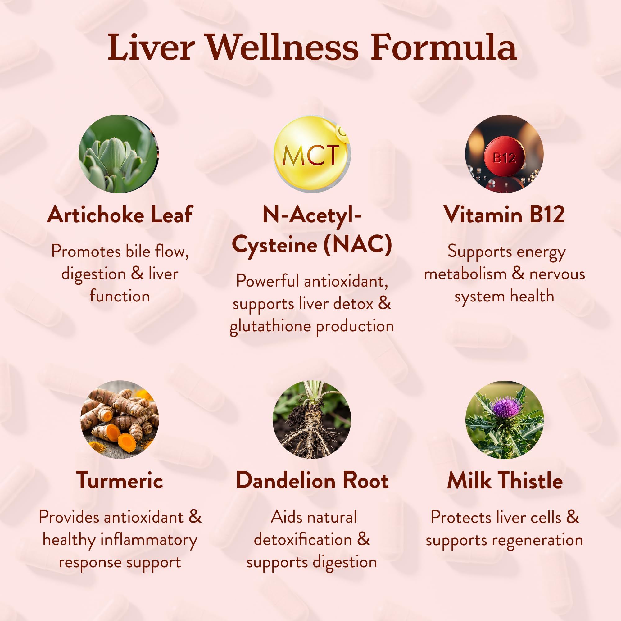 More. Liver Cleanse capsules in hand for a simple daily ritual.