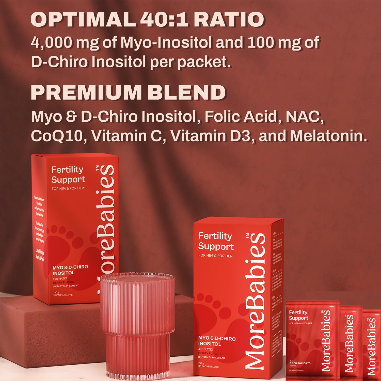 MoreBabies vitamin D3 and vitamin C boosting daily intake