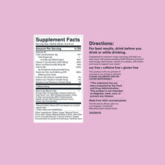 More Labs Morning Recovery berry flavor image conveys refreshing taste after drinks.
