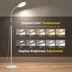 Morfone Happy Light Therapy Lamp five color temperatures option for different tasks