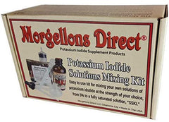Morgellons Direct SSKI potassium iodide crystals ready for dilution.