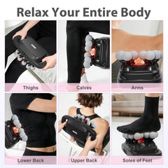 Morlivan massage gun in compact portable form for home or gym use