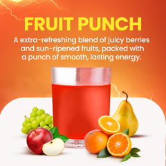 Morning Buzz label emphasizing antioxidants and vitamins supporting daily wellness.