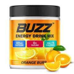 Cup with stirred Morning Buzz ready for pre-workout endurance.