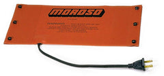 Moroso 23995 external heating pad for pre-warming engine oil before startup