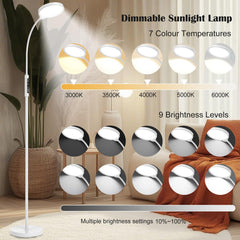 Morpholife 3in1 floor lamp with gooseneck offers flexible positioning