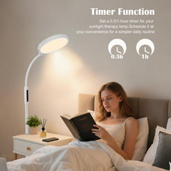 Morpholife height-adjustable floor lamp lets you tailor light height and angle