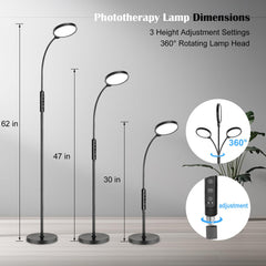 Morpholife lamp 360-degree gooseneck for precise direction.