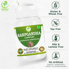 Morsan Healthcare Sarpgandha plant-based formulation suggests natural herbal balance