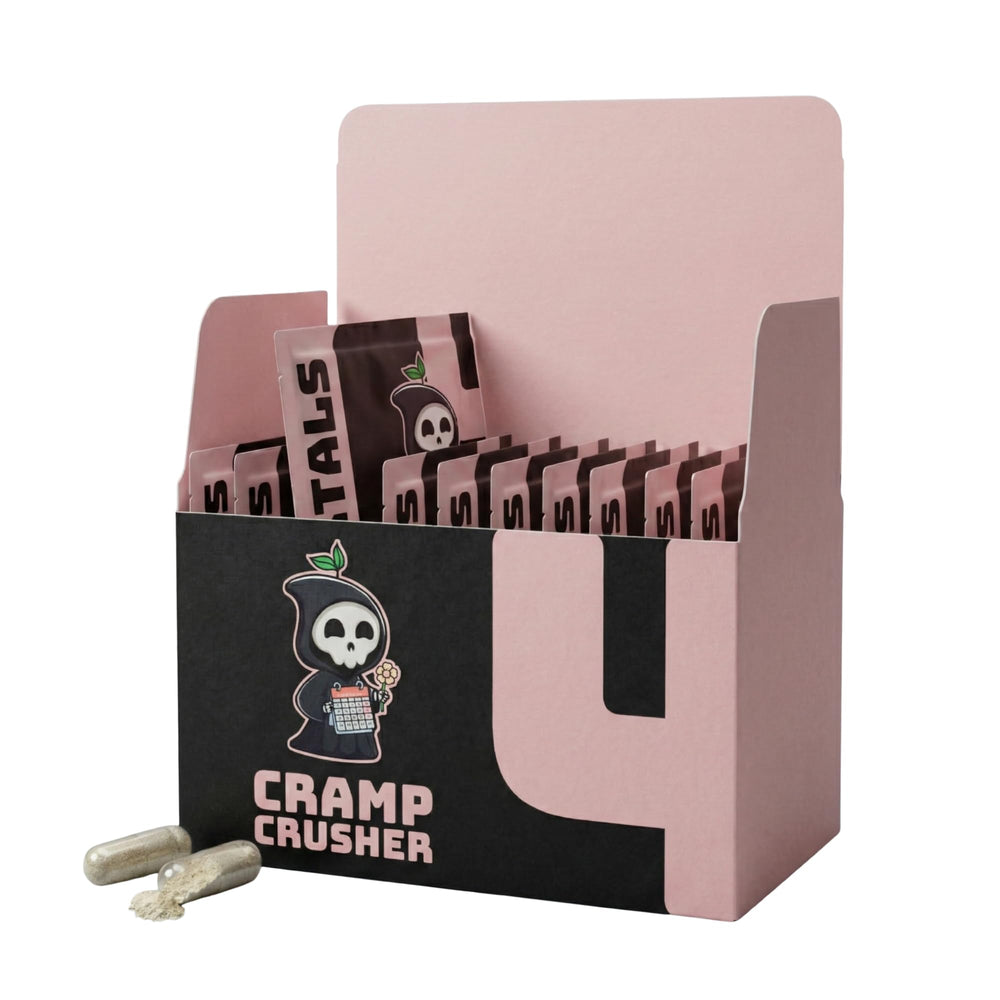 Mortals Cramp Crusher bottle front for on‑the‑go cycle comfort