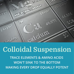 Morter HealthSystem amino acids feature for balanced nutrition.