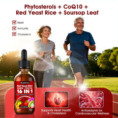 MOSSHFEECO Vegan Non-GMO blend with bergamot and hawthorn promotes cardiovascular wellness.