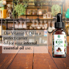 Mother Nature's Essentials dosing visuals show topical and oral use possibilities.