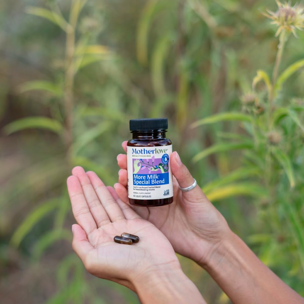 Blessed thistle herb included in More Milk Special Blend