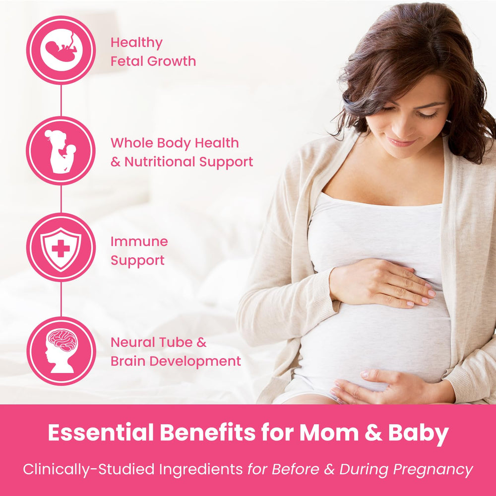 Daily-use scene with Mother's Promise Prenatal DHA for a calm morning routine.