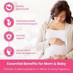 Daily-use scene with Mother's Promise Prenatal DHA for a calm morning routine.