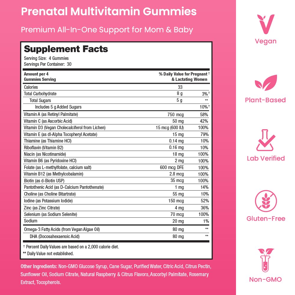 Gummies on a kitchen counter for a quick daily routine with Mother's Promise.
