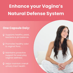 Mother's Promise 20-strain blend supports vaginal microbiome
