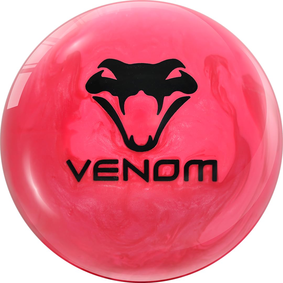MOTIV Hyper Venom 12 pounds with bright color for responsive performance on dry lanes