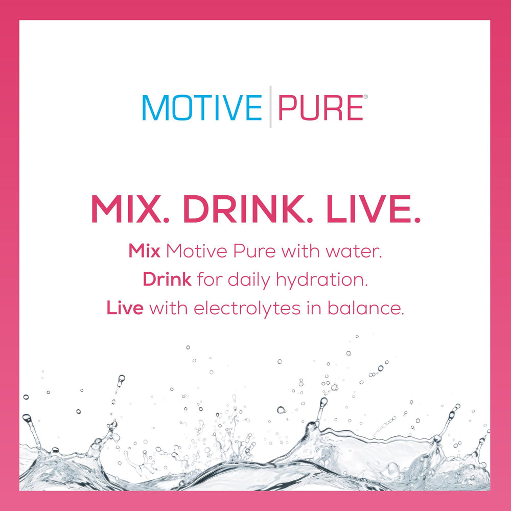 MOTIVE PURE 32 oz bottle with label visible for quick prep.