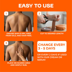 Motivo Scar Care post-surgery use supports recovery look.