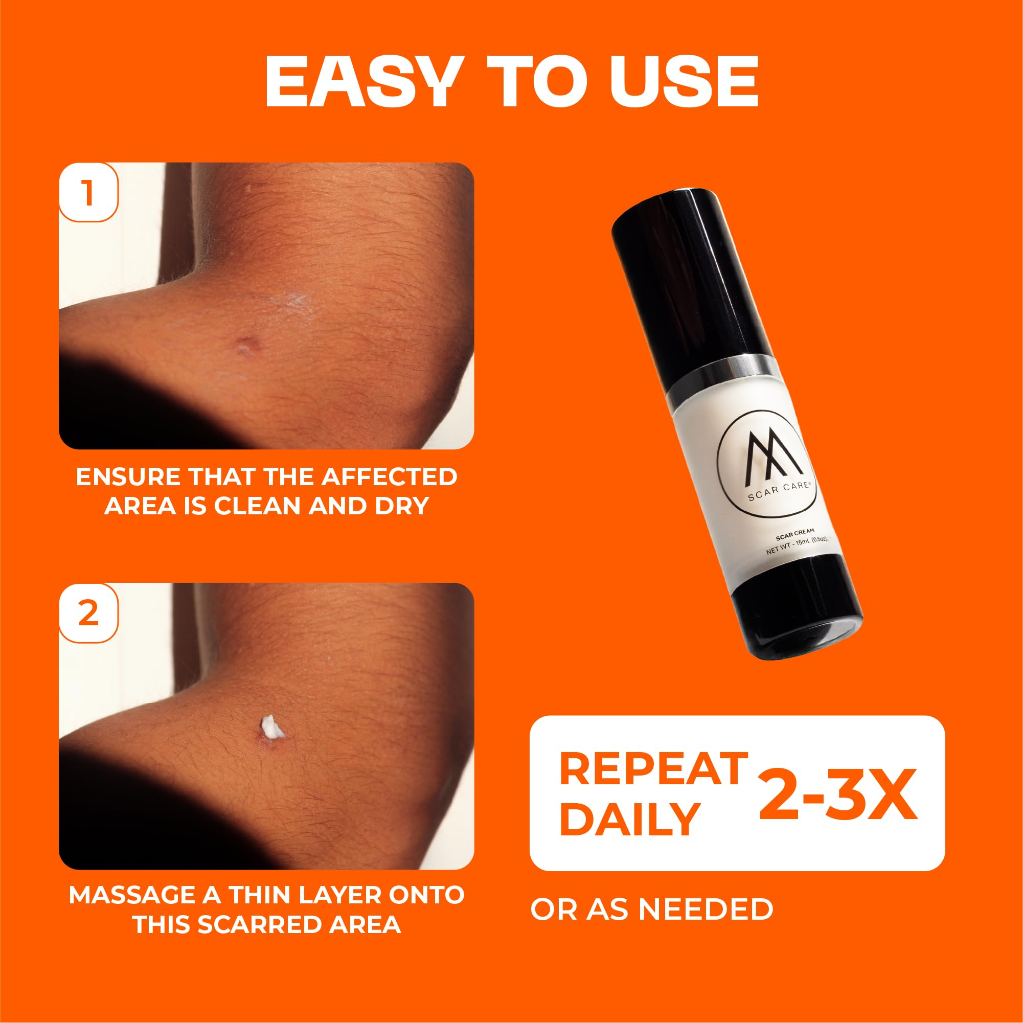 Motivo Scar Care with Scar Tape pairing visual for enhanced results