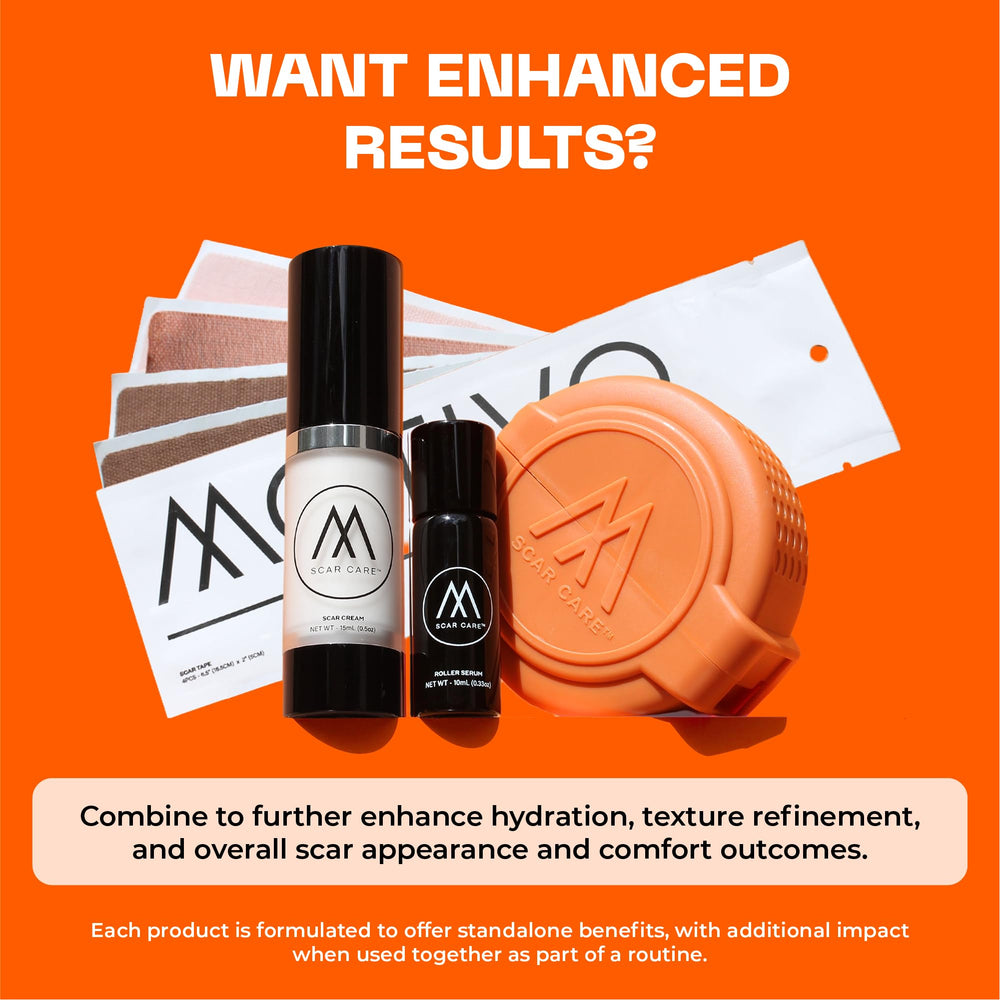 Motivo Scar Care suitable for multiple skin tones and daily routines
