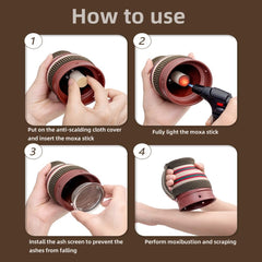 MOTRING moxa-rolls-54pcs: ready-to-use sticks for convenient sessions.