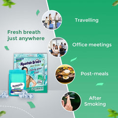 Mountain Breeze discreet mouth freshener ideal for meetings and travel