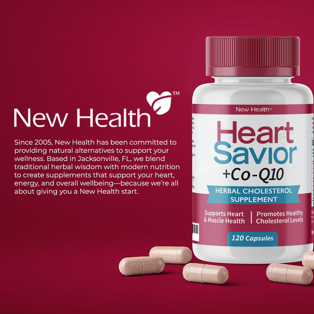 Mountain Health label detail of CoQ10 product emphasizing trusted ingredients.
