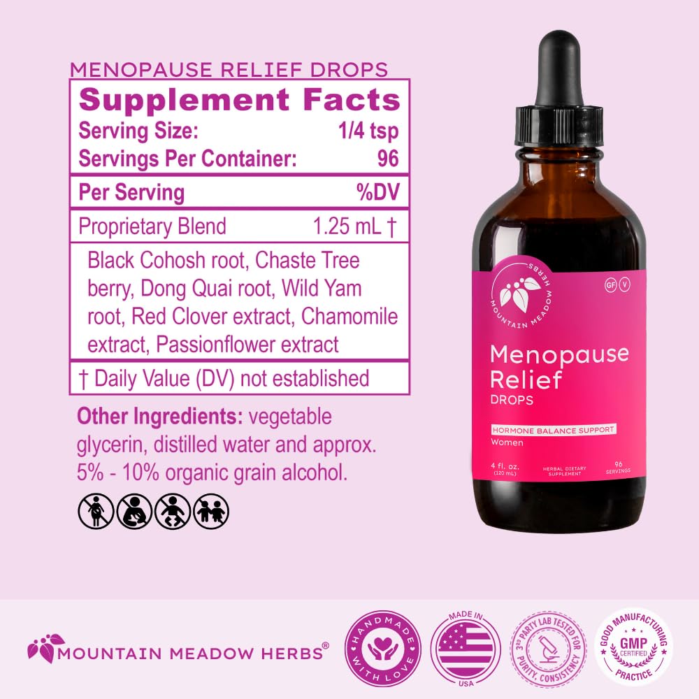 Black Cohosh Root ingredient highlighted in Mountain Meadow Herbs formula
