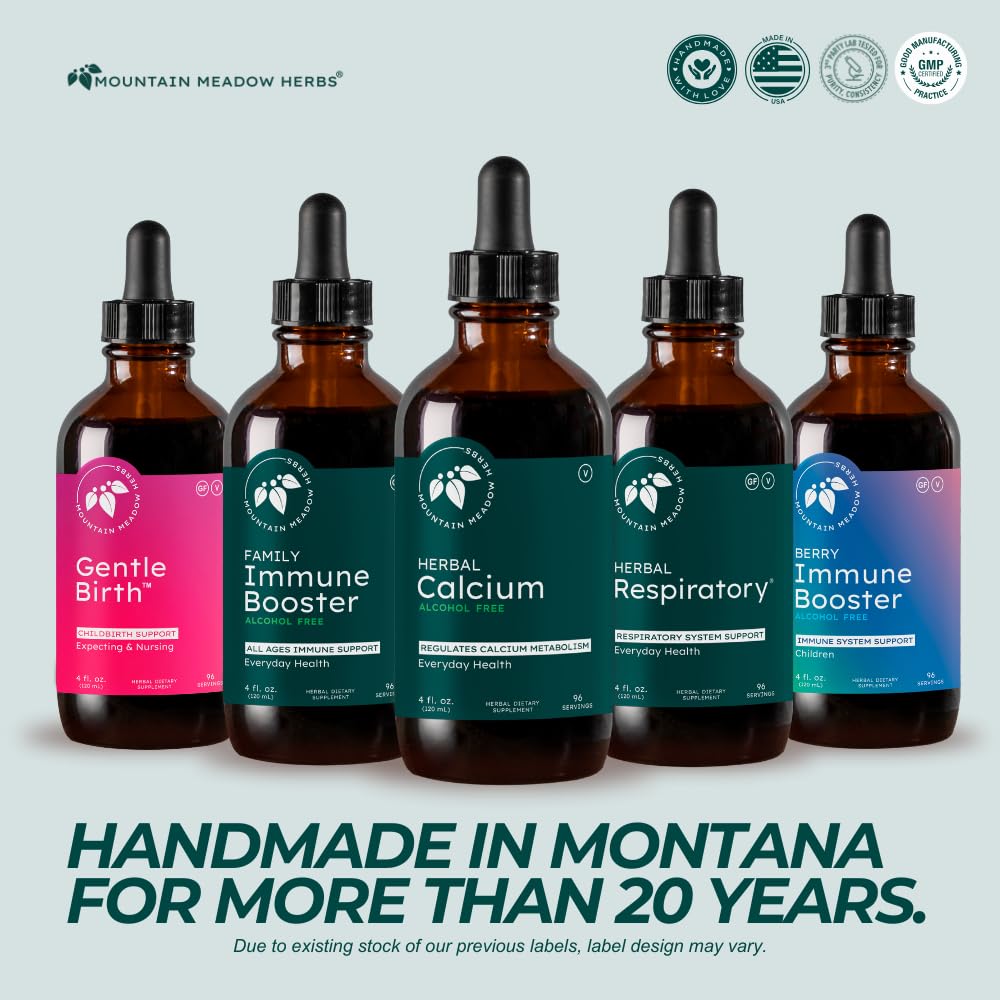 Mountain Meadow Herbs Herbal Calcium nursing mom use highlights safe plant-based calcium for bones and teeth.