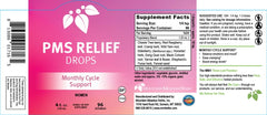Mountain Meadow Herbs PMS Relief Drops packaging on table for a daily routine.