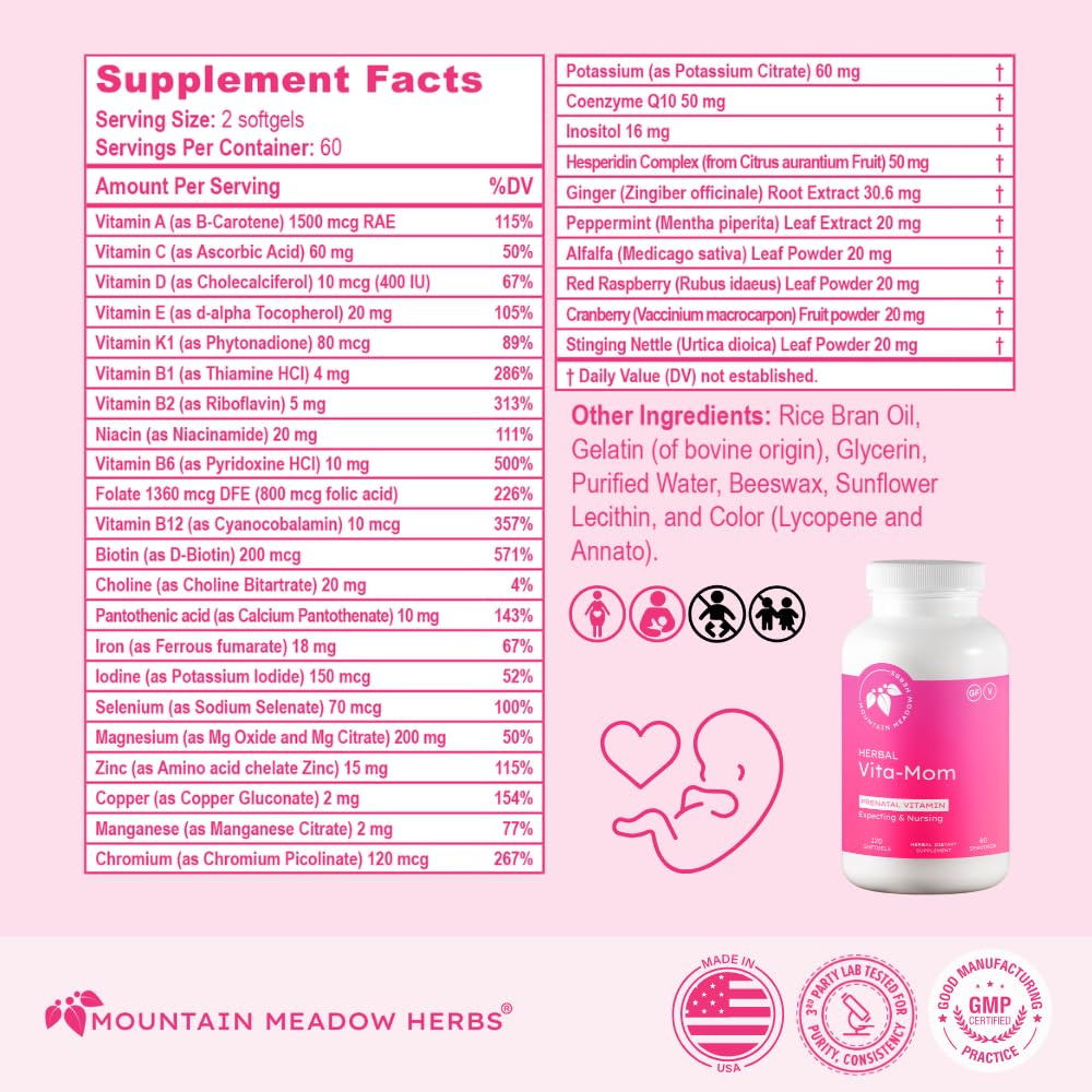 Back label confirms GMP facility and third-party testing for quality