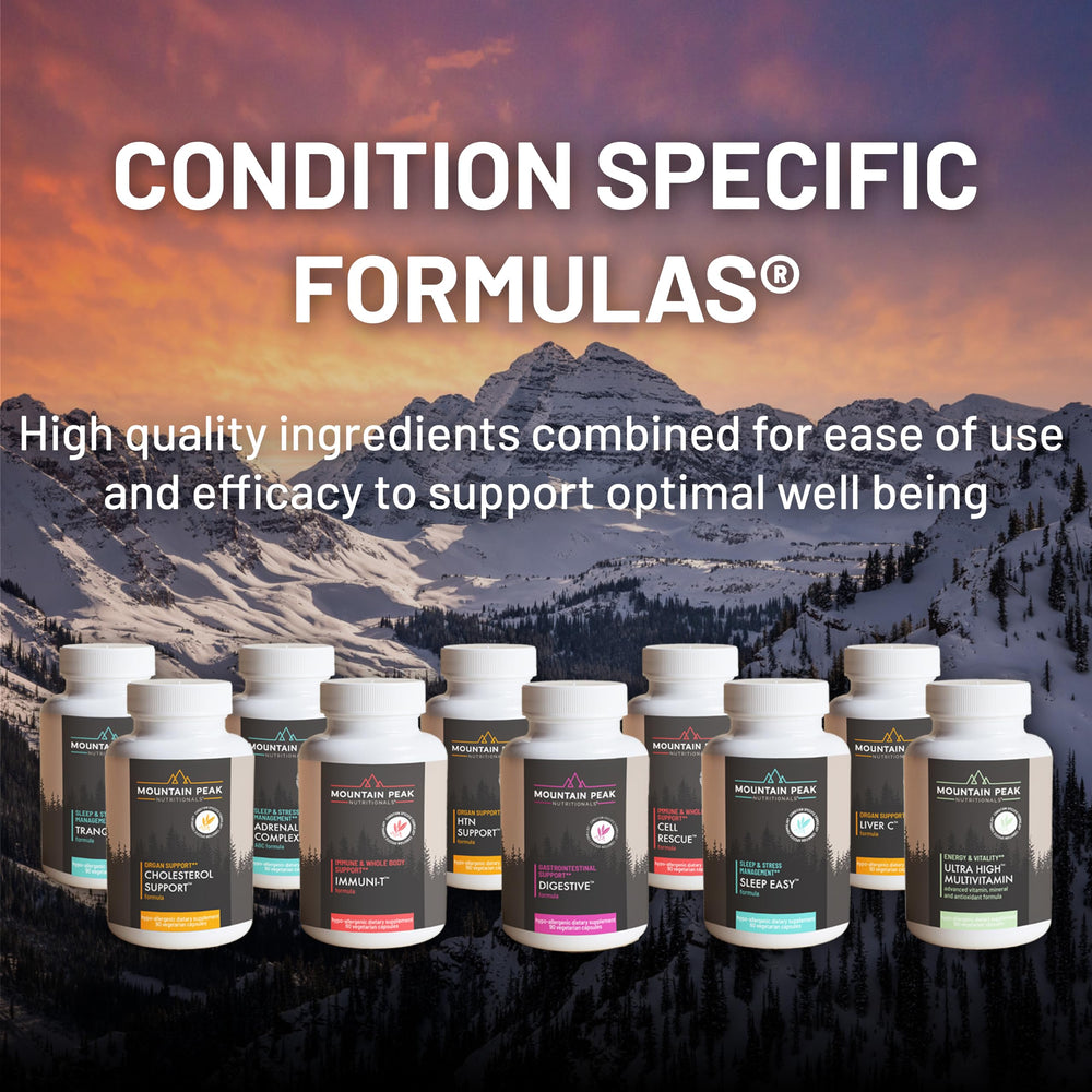 Mountain Peak Liver C bottle on kitchen counter signals reliable liver health support.