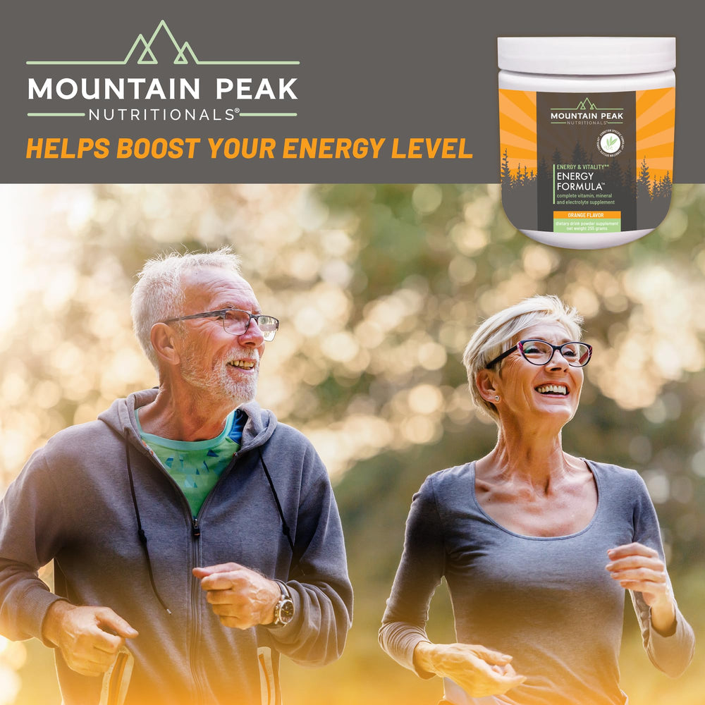 Mountain Peak Energy Formula in use during workout or daily routine