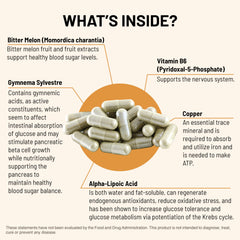 Mountain Peak Nutritionals Glycemic Formula daily-use setup suggests taking capsules with meals.
