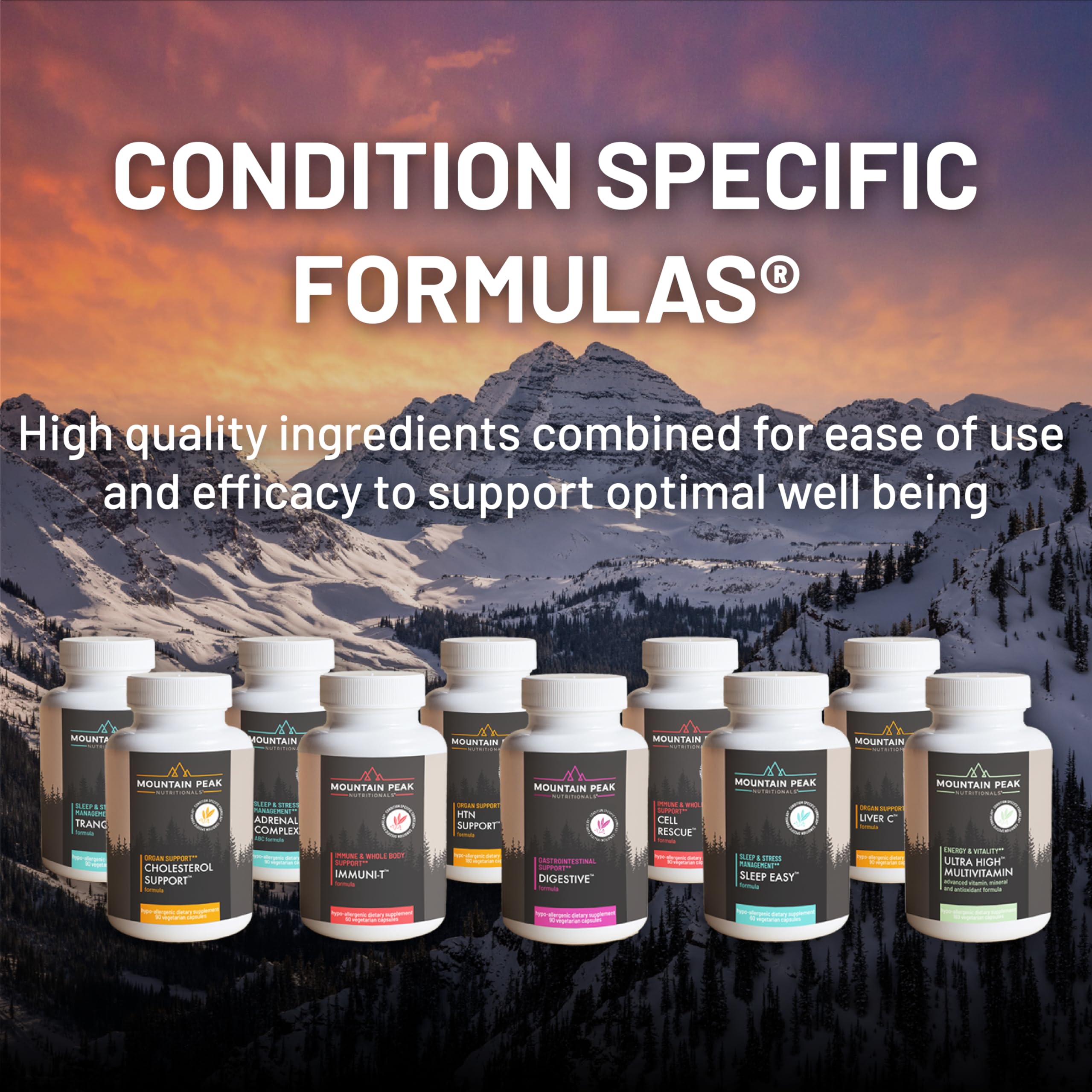 Mountain Peak Osteo vitamin-d3-k2 label focuses on bone-support nutrients.
