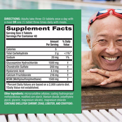 Move Free Advanced tablets closeup without glare, highlighting easy daily dosage.