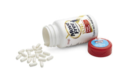 Move Free cartilage support ingredients visual featuring Type II Collagen and HA.
