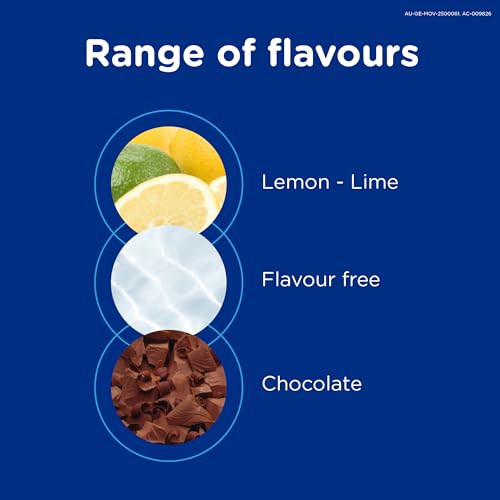 Movicol Junior Chocolate 30 pack ready-to-serve image emphasizing practical daily use.