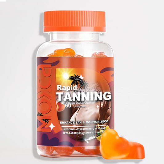 Moxca gummies with astaxanthin for natural glow