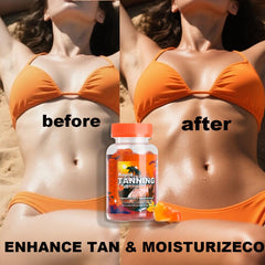 Moxca gummies lycopene-rich formula promoting even skin tone