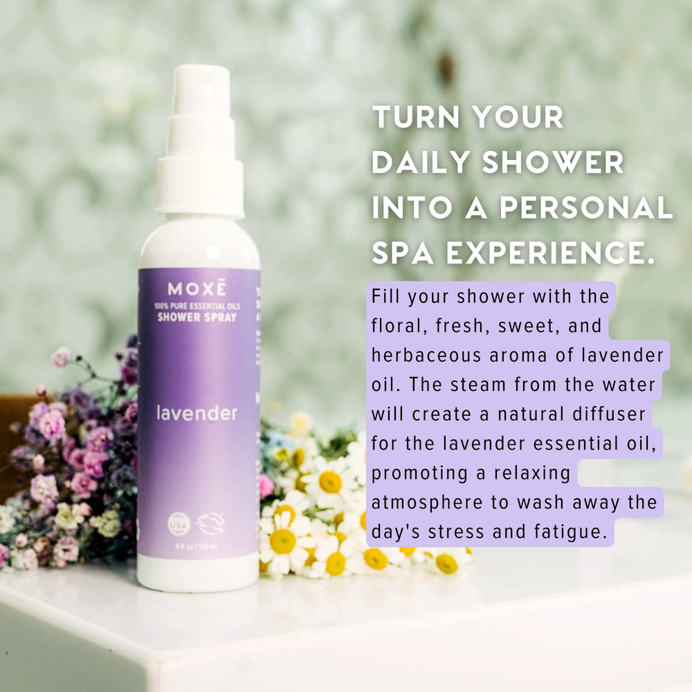 MOXE Diffuser demonstrates room ambiance with lavender fragrance