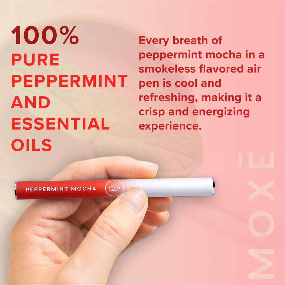 MOXE natural peppermint mocha air inhaler wintermint aroma for day-long cooling