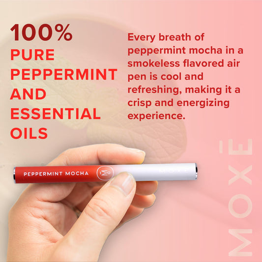 MOXE natural peppermint mocha air inhaler wintermint aroma for day-long cooling